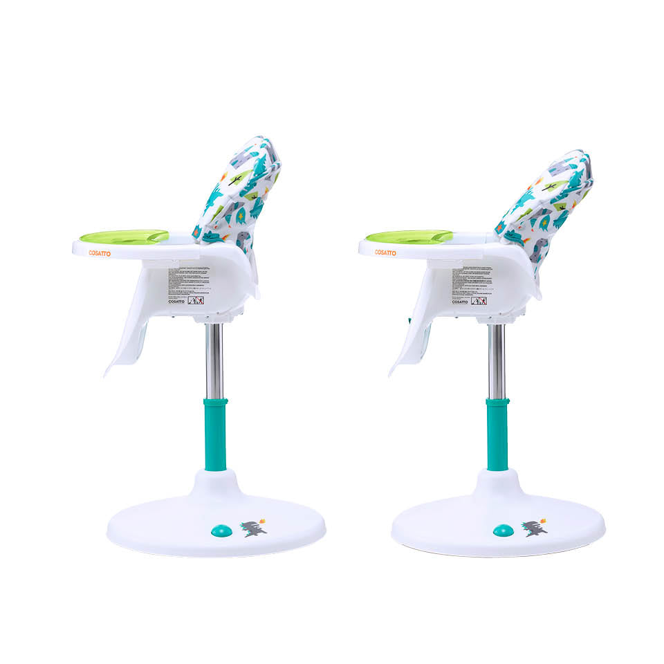 Cosatto Highchair Rotating 3Sixti2 Dragon Kingdom Multi Height