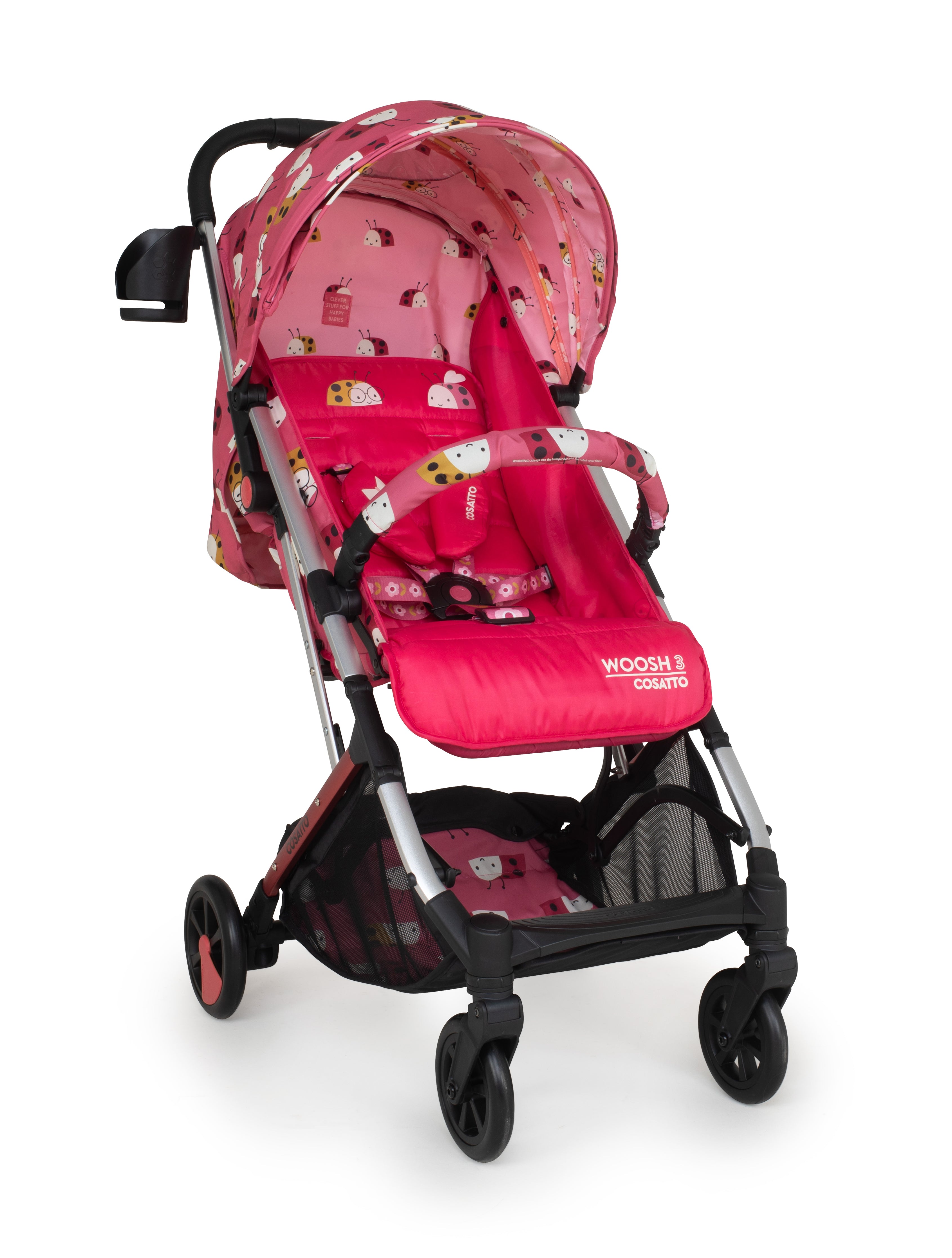 Cosatto pink bow pushchair sale