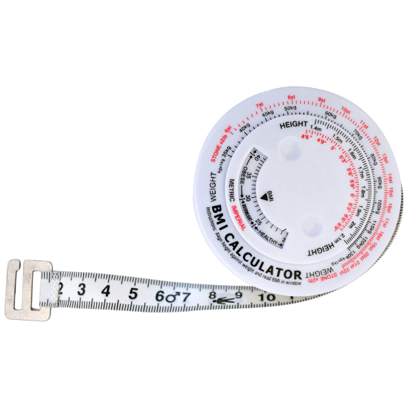 66fit Bmi Anatomical Tape Measure Body Mass Index Health Male