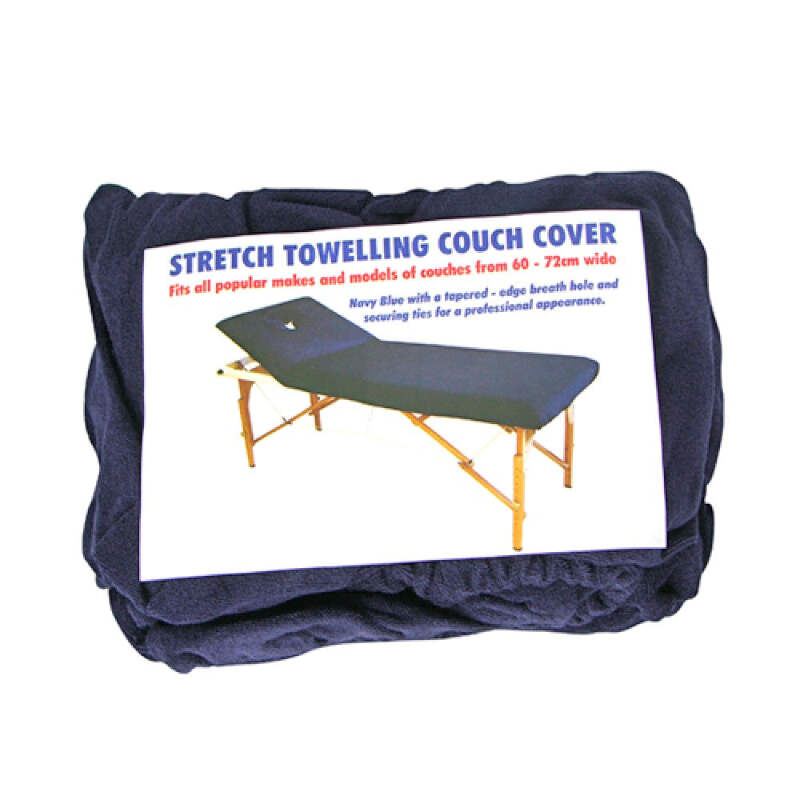 Physique Massage Table Couch Cover With Face Hole Blue