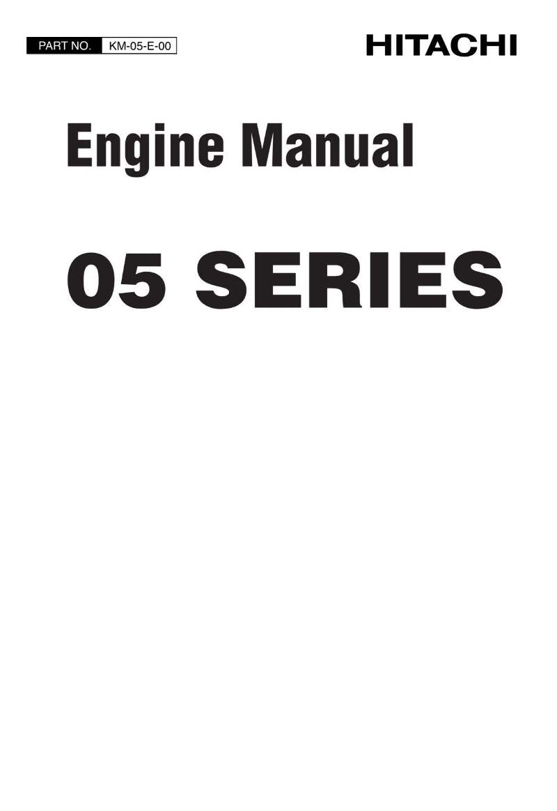 Hitachi VR408 HX99B-2 HX120B-2 HX140B-2 LX15-7 LX15SL-7 Engine