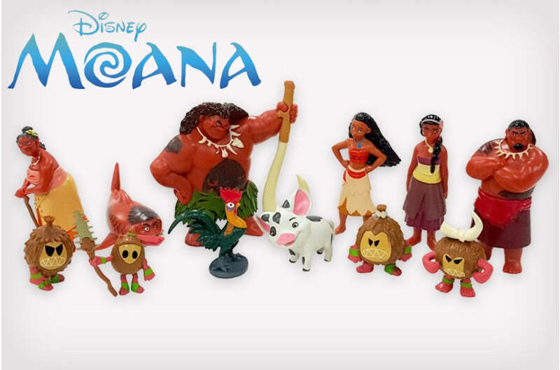 New Disney Moana Cake Toppers 10 Figures Ebay New Disney Moana Cake Toppers 10 Figures Ebay