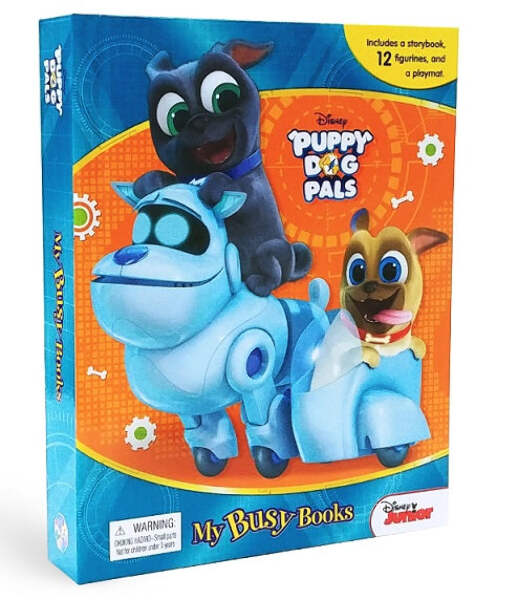 Puppy Dog Pals My Busy Book Map Figures Ebay