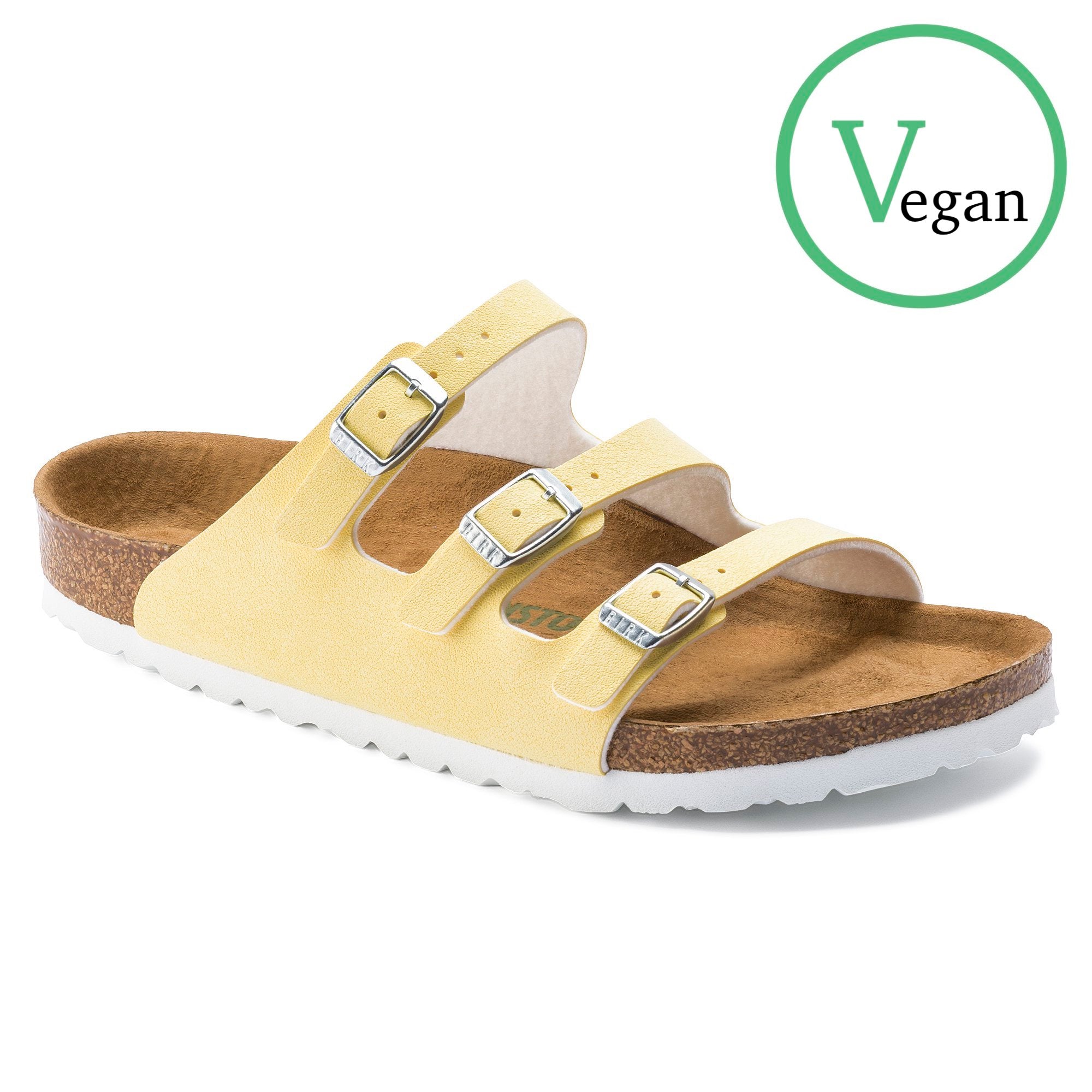 brushed vanilla birkenstock