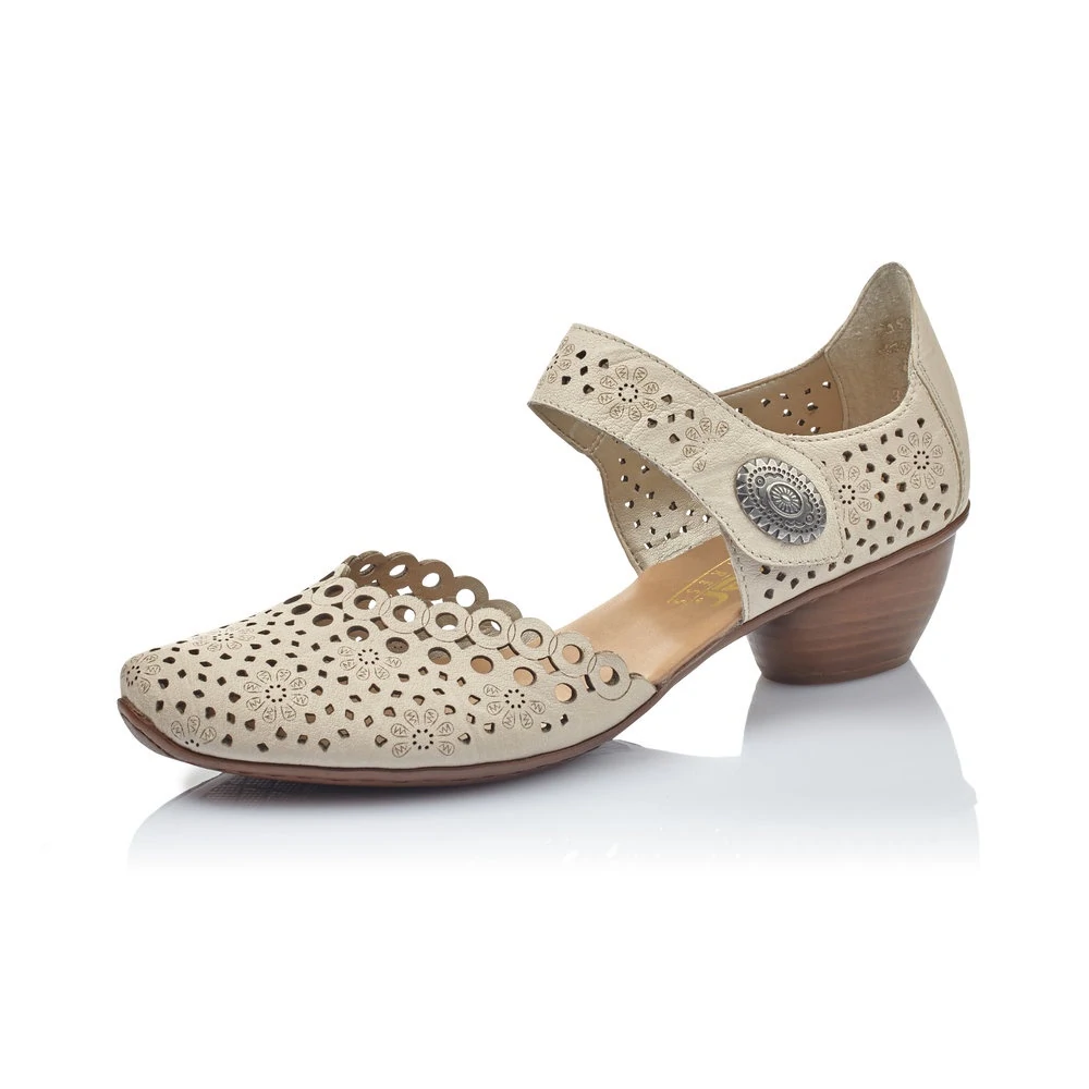 perforated leather shoes ladies