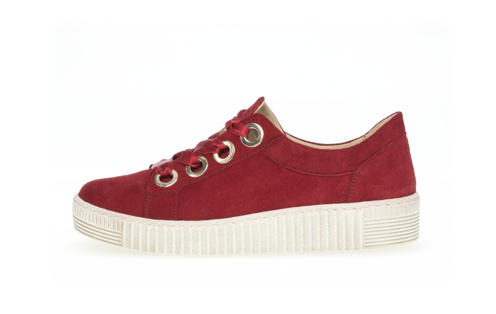 gabor red trainers