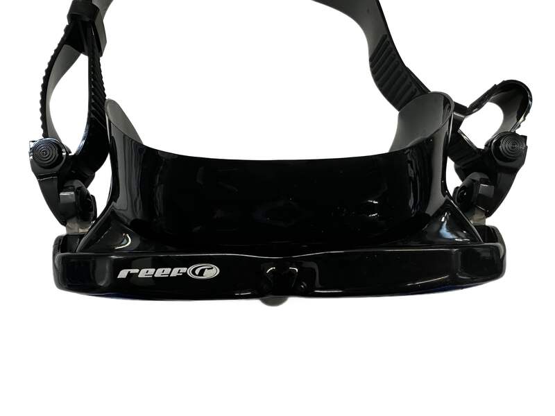 Reef Pulse Dive Mask Blue/Black Scuba Diving Snorkeling Swim Goggles Tempered