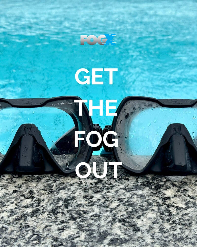 Fog-X Anti Fog Inserts Double and Single Scuba Mask
