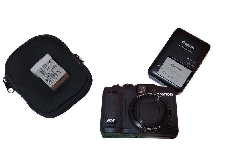 Canon Powershot G16 Digital Camera WiFi 5x Zoom