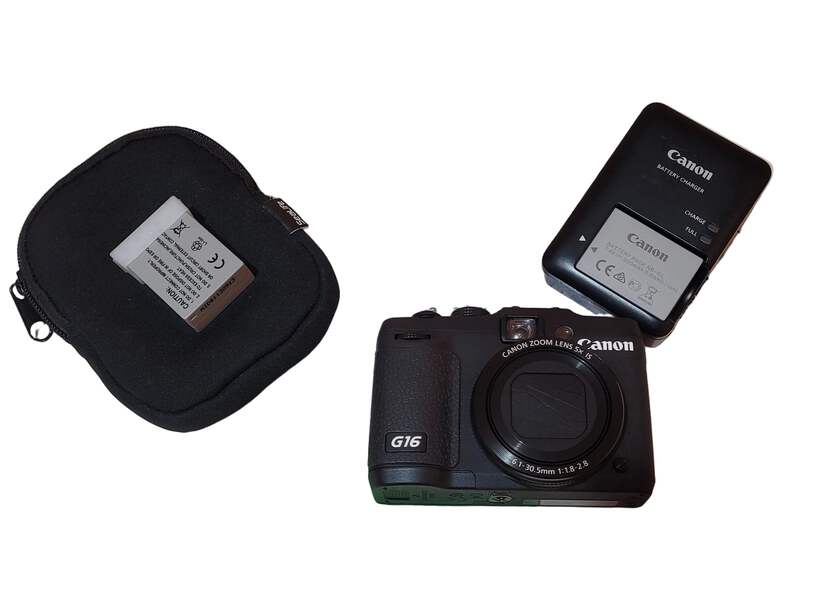 Canon Powershot G16 Digital Camera WiFi 5x Zoom