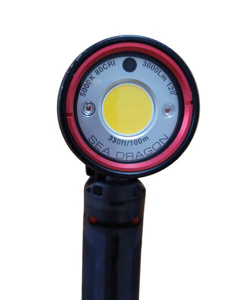 Sealife Sea Dragon 3000 Photo/ Video Light, Tray, Accys