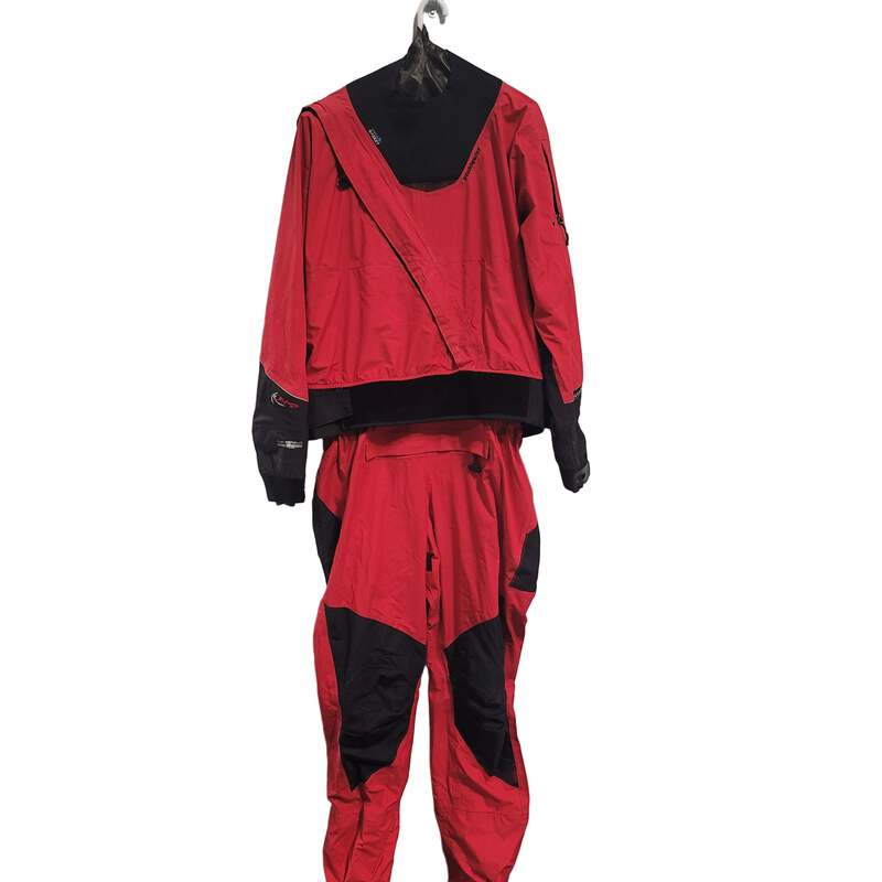 Stohquist Sailing/ Kayaking Drysuit Red size Large