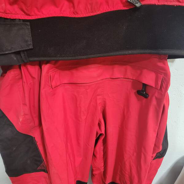 Stohquist Sailing/ Kayaking Drysuit Red size Large