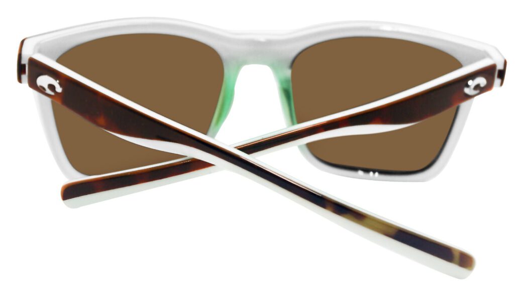 Costa Del Mar 'Panga' Tort/ White/ Seafoam - Green Mirror