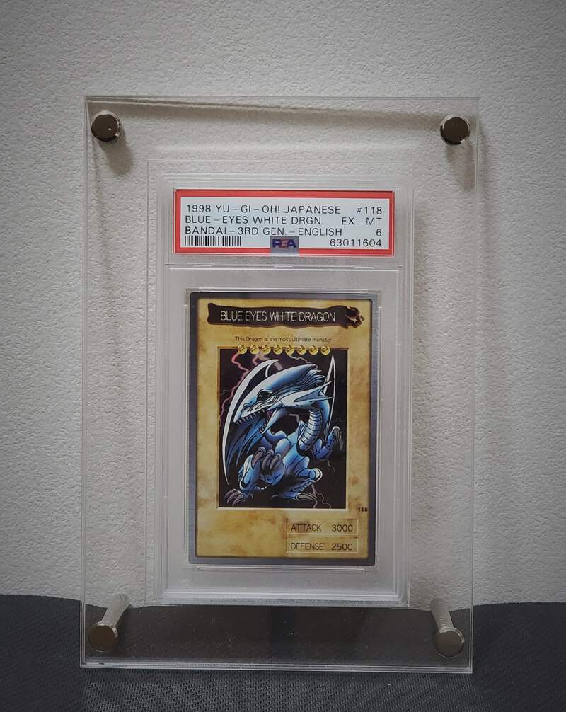 BANDAI東映版カードダスBLUE EYES WHITE DRAGON 118 YU-GI-Oh! JP Bandai-3rd Generation 118 Blue-Eyes White