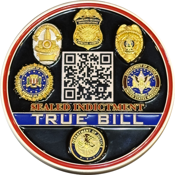 福袋 大丸 DOJ Coin Challenge indictment Diddy EL16-003 LAPD US FBI HSI 個人装備
