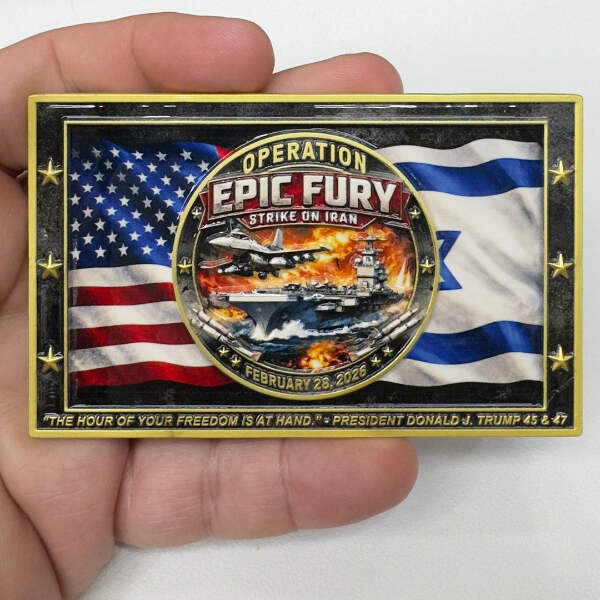 CL-WW Epic Fury Challenge Coin Honoring Pete Hegseth President