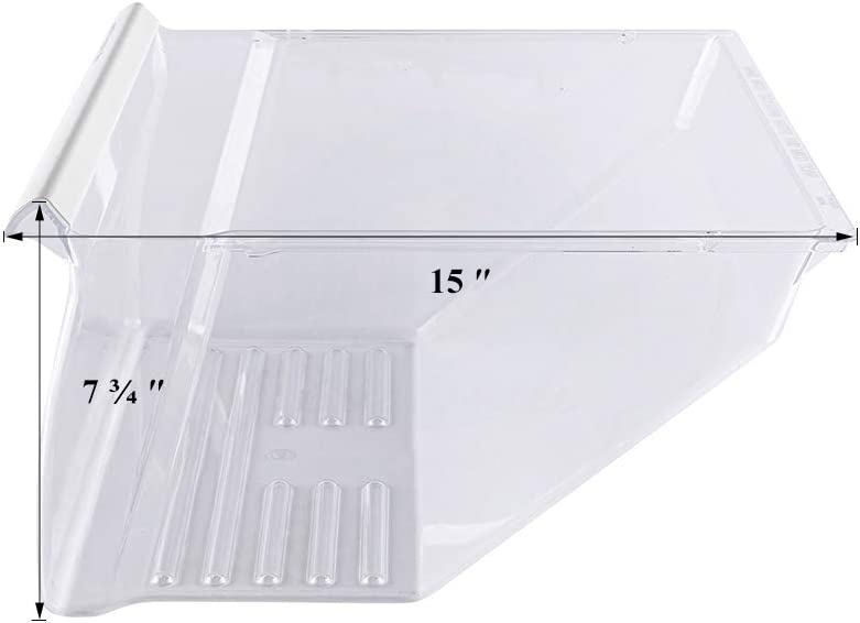 Lifetime Appliance Parts 2188664 Crisper Bin (Lower) Compatible