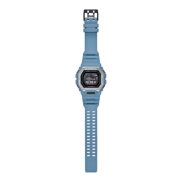CASIO G-SHOCK GBX-100-2A G-LIDE BLUETOOTH BLUE DIGITAL WATCH | eBay