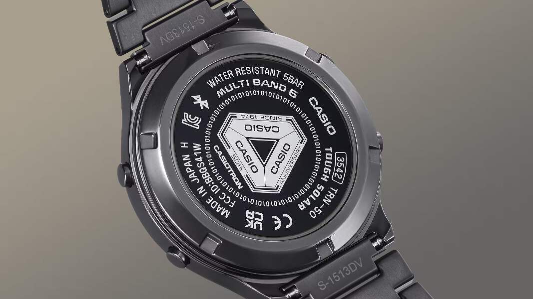 CASIO 50TH ANNIVERSARY TRN-50ZE-1AJR FULL METAL BLACK/GOLD