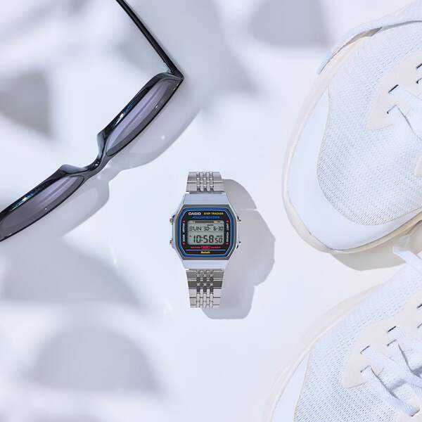 CASIO ABL100WE-1AVT ABL-100WE-1A STAINLESS STEEL BLUETOOTH DIGITAL