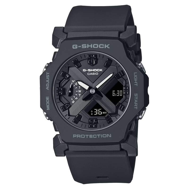 G-SHOCK G-2300 CASIO カシオ Gショック ブラック CASIO G-SHOCK GA-2300-1A BLACK MEN'S A/D WATCH | eBay