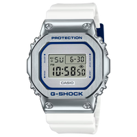 CASIO G-SHOCK GM-5600LC-7 METAL BEZEL SILVER/WHITE DIGITAL WATCH