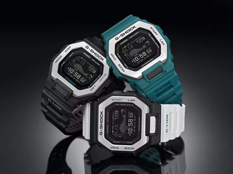 CASIO G-SHOCK GBX-100-1 G-LIDE BLUETOOTH BLACK DIGITAL WATCH | eBay