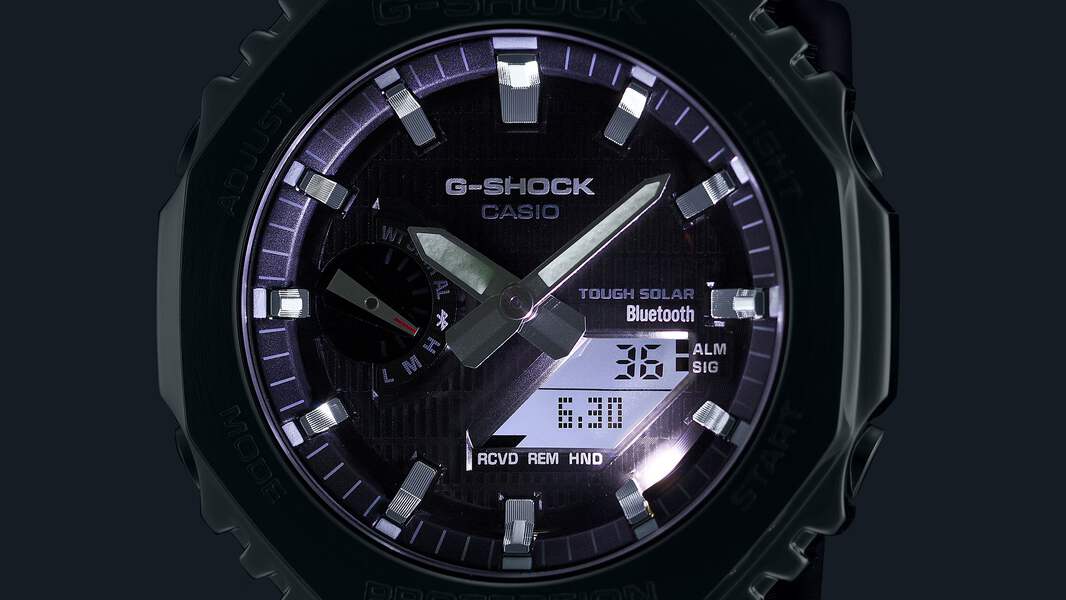 CASIO G-SHOCK GBM-2100A-4B PURPLE 