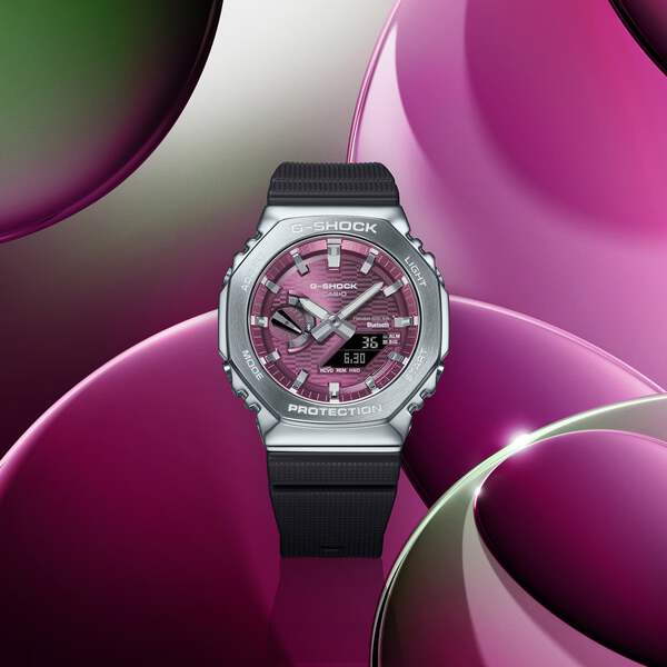 CASIO G-SHOCK GBM-2100A-4B PURPLE 