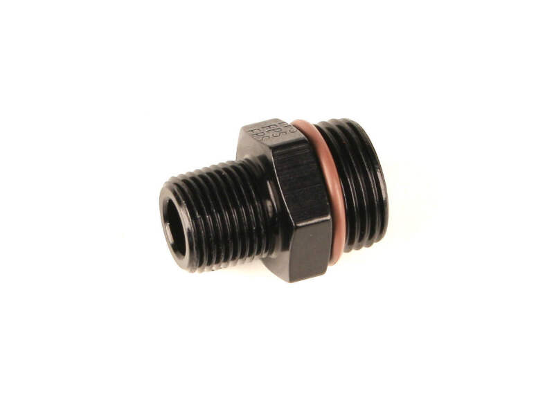 Fragola #10 ORB x 3/8 MPT Adapter Fitting Black 494001-BL Fragola #10 ORB x 3/8 MPT Adapter Fitting Black 494001-BL