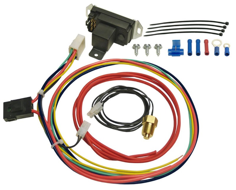 Derale Adjustable Fan Controler w/Pipe Thread Probe Derale Adjustable Fan Controler w/Pipe Thread Probe