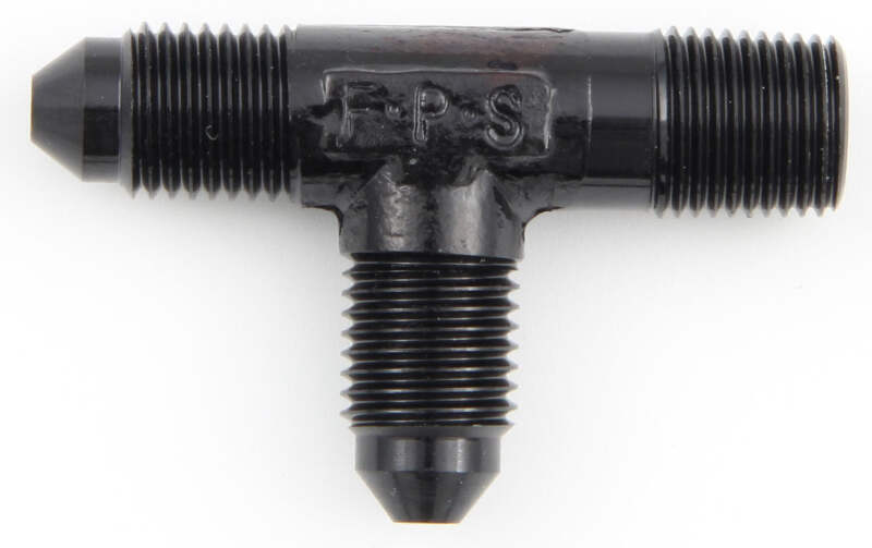Fragola #3 x 1/8 MPT Tee Fitting Black 482603-BL Fragola #3 x 1/8 MPT Tee Fitting Black 482603-BL