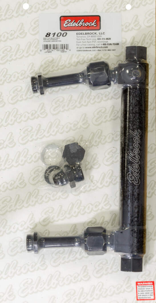 Edelbrock Dual Feed Fuel Log Adj. 4150/4500 Series Carbs Edelbrock Dual Feed Fuel Log Adj. 4150/4500 Series Carbs