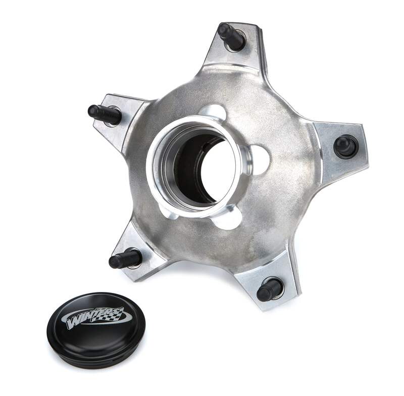 Winters Hub Front Wide 5 Black Cap 6606-FX5BK