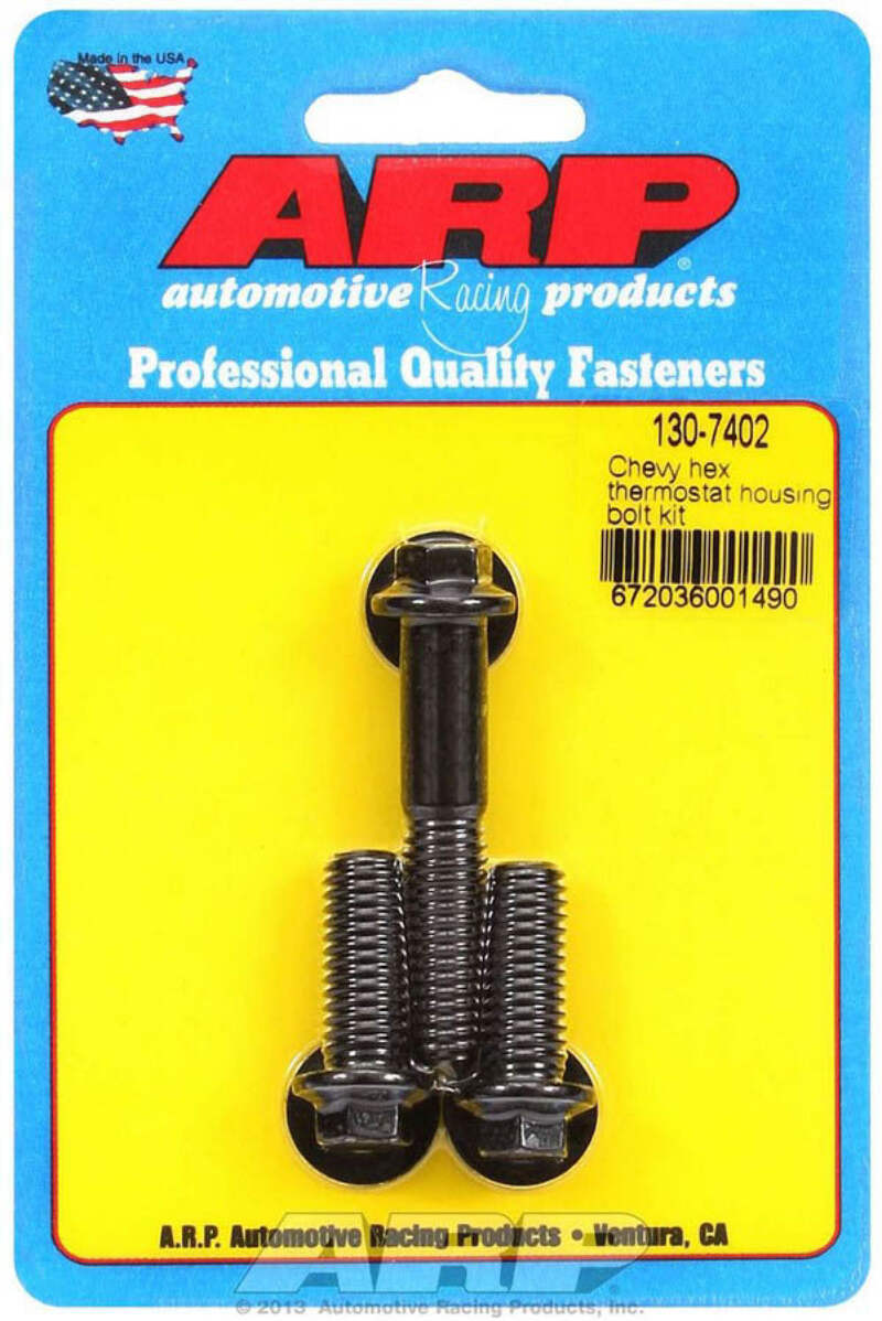 ARP Pontiac 6pt Thermostat Housing Bolt Kit ARP Pontiac 6pt Thermostat Housing Bolt Kit