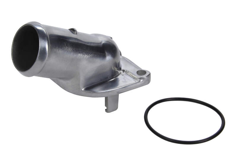 PRW Water Neck Oulet - GM LS w/Aluminum Finish PRW Water Neck Oulet - GM LS w/Aluminum Finish