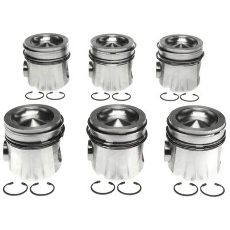 Clevite Piston Set w/Rings 224-3673WR.040 - Dodge 5.9L Cummins 6pk