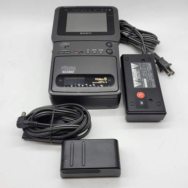 ポータブルプレーヤー SONY Video Walkman GV-9 Broken Sony GV-9 Video Walkman , Video TV Recorder Read | eBay