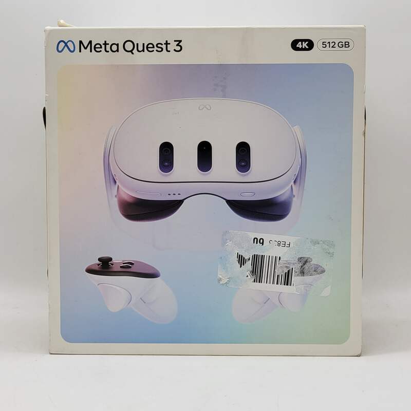 New Meta Quest 3 512GB Standalone All-in-One VR Headset S3A | eBay