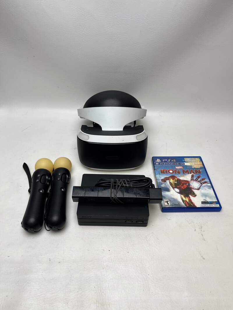 Sony PlayStation 4 PS4 Virtual Reality VR Headset Black CUH-ZVR2