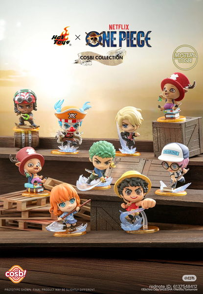 One Piece Netflix Cosbi Blind‑Box Mini‑Figure (Single