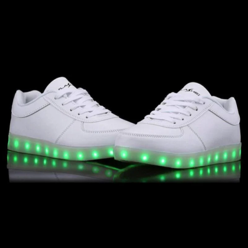 white led trainers