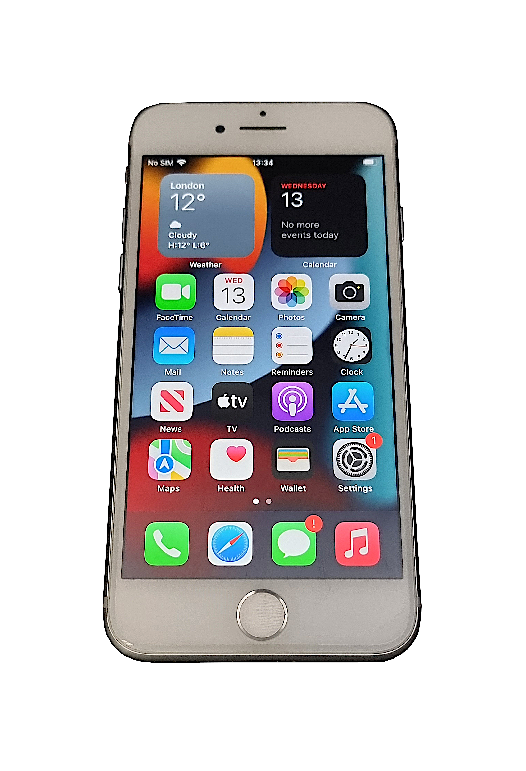 スマートフォン本体 iPhone7 A1779 *2 / iPhone5 A1453 / iPod Apple iPhone 7 Smartphone, 32GB, Network Unlocked, Silver, A1778
