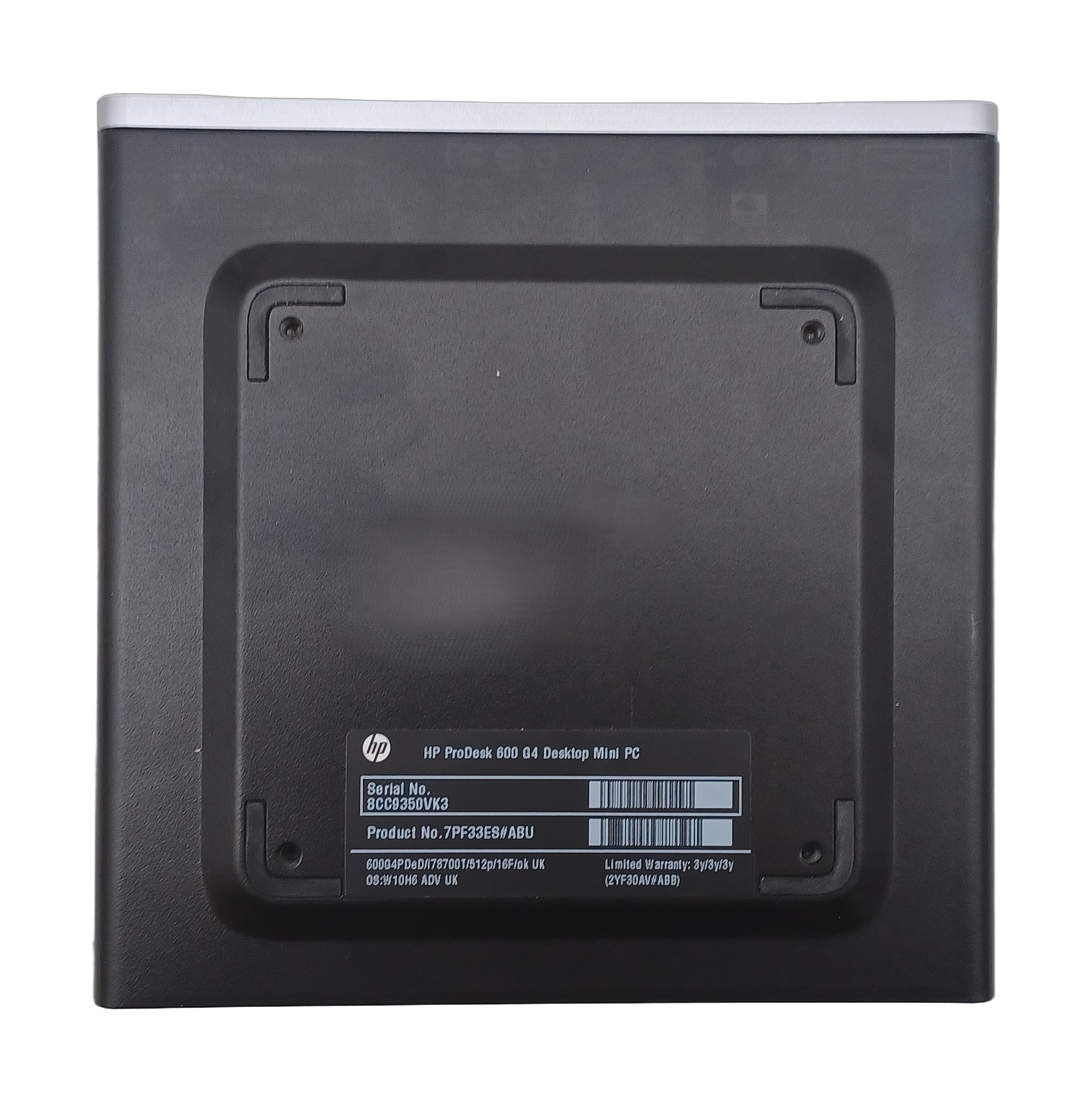 PC HP ProDesk 600 G4 SFF Ecran 27" Intel I3-8100 RAM 64Go SSD