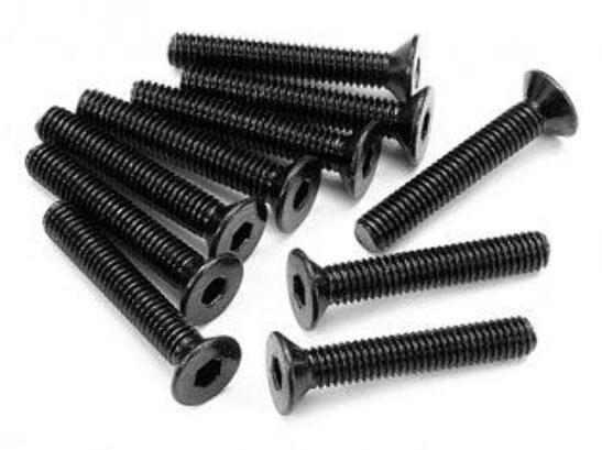 NEW HPI Vorza Hellfire Flat Head Screw M3x18mm Hex Socket