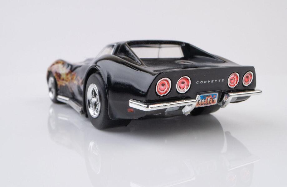 AFX 22051 1968 Chevy Corvette L88 427 Black Flame Mega G+ HO Slot