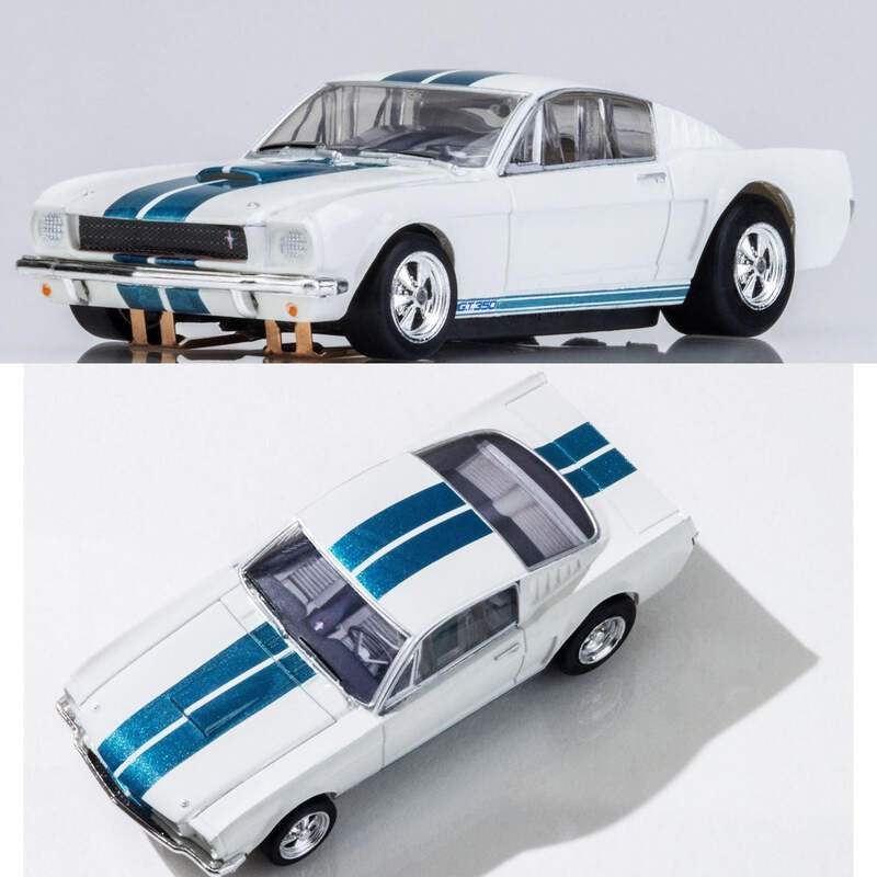 AFX 22068 1965 Ford Mustang Shelby GT350 HO Slot Car AFX22068