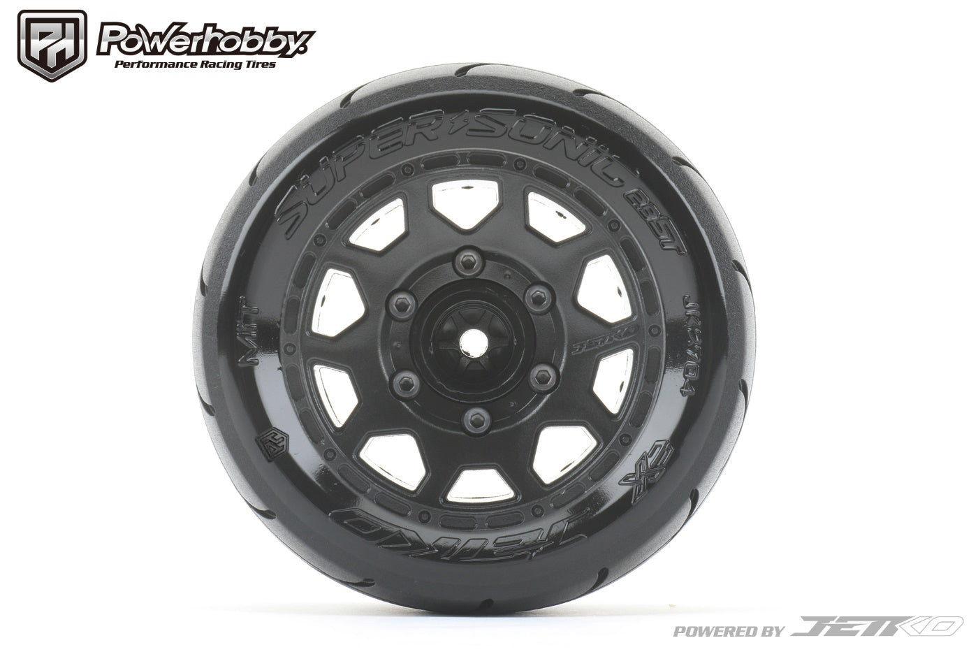 Powerhobby 1/10 2.8 ST Super Sonic Belted Tires (2) with
