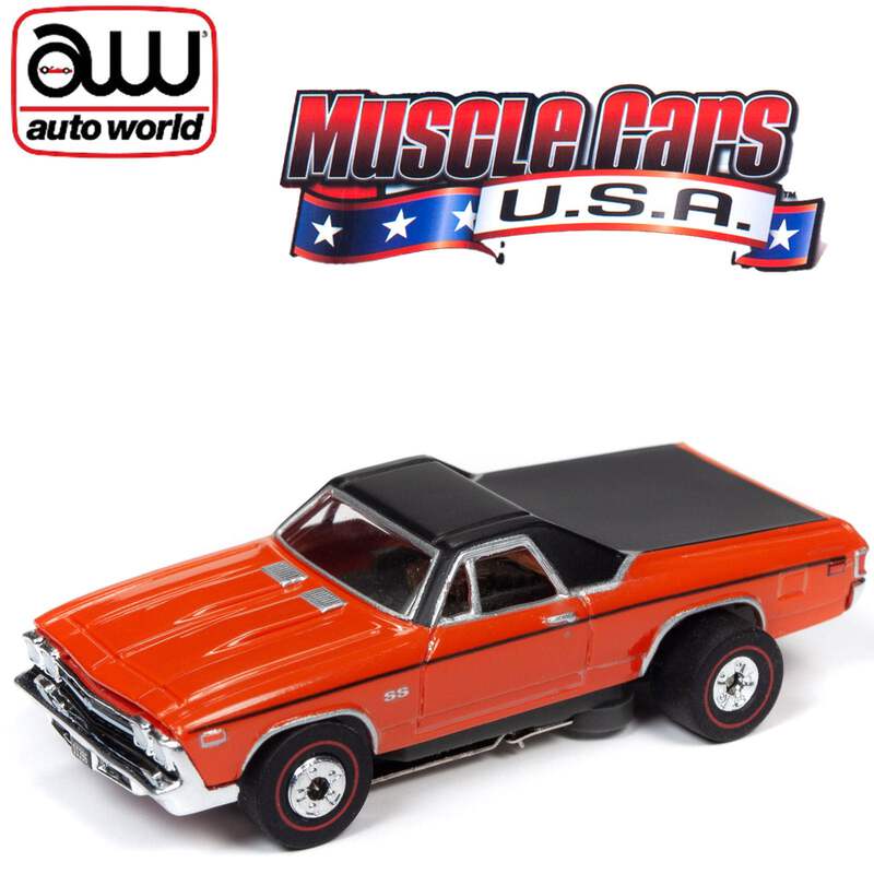 Auto World '69 Chevy El Camino Badman Exclusive HO Slot Car